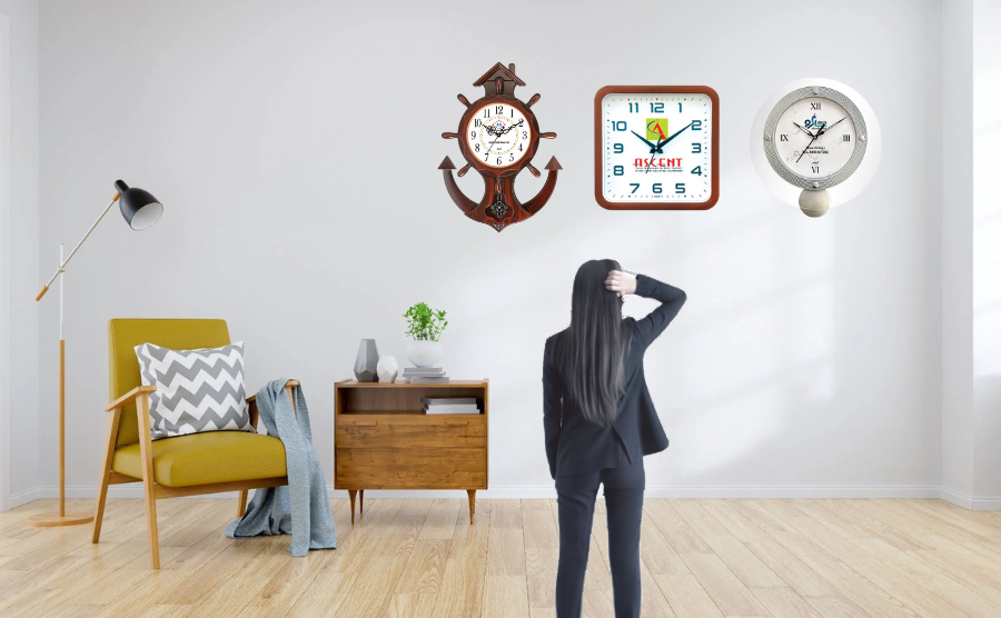 Combining Wall Clocks with Various Living Room Styles